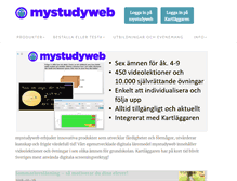 Tablet Screenshot of mystudyweb.com